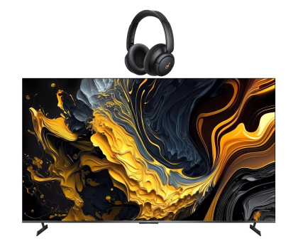 Telewizor 85" Xiaomi TV Max 2025 85" + SOUNDCORE Q30 (Upgraded) Czarne